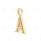 Custom Baguette Diamond 925 Sterling Silver Moissanite Letter A Pendant Hip Hop Pendent customdiamjewel