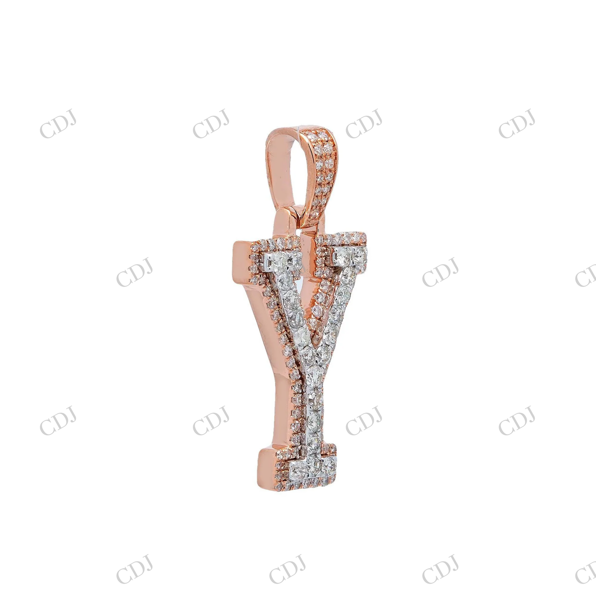 925 Silver Letter Y Moissanite Pendant Hip Hop Pendent customdiamjewel