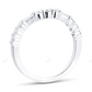 White Gold Lab Grown Diamond Wedding Band For Every Day