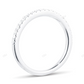 Full Eternity White Gold CVD Diamond Wedding Band