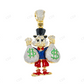 Custom Bling Cartoon Duck Holding Dollar Bags Moissanite 925 Silver Pendant Hip Hop Pendent customdiamjewel