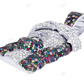 Multi Colored Sapphires White Gold CVD Diamond Jesus Pendant hip hop jewelry CustomDiamJewel
