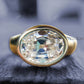 2.50 CTW Oval Cut Lab Grown Diamond Solitaire Engagement Ring