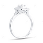 18KT White Gold Diamond Mixed Cut Bridal Set