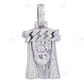 Crowned Jesus Lab Grown Diamond 10K Solid Gold Pendant hip hop jewelry CustomDiamJewel