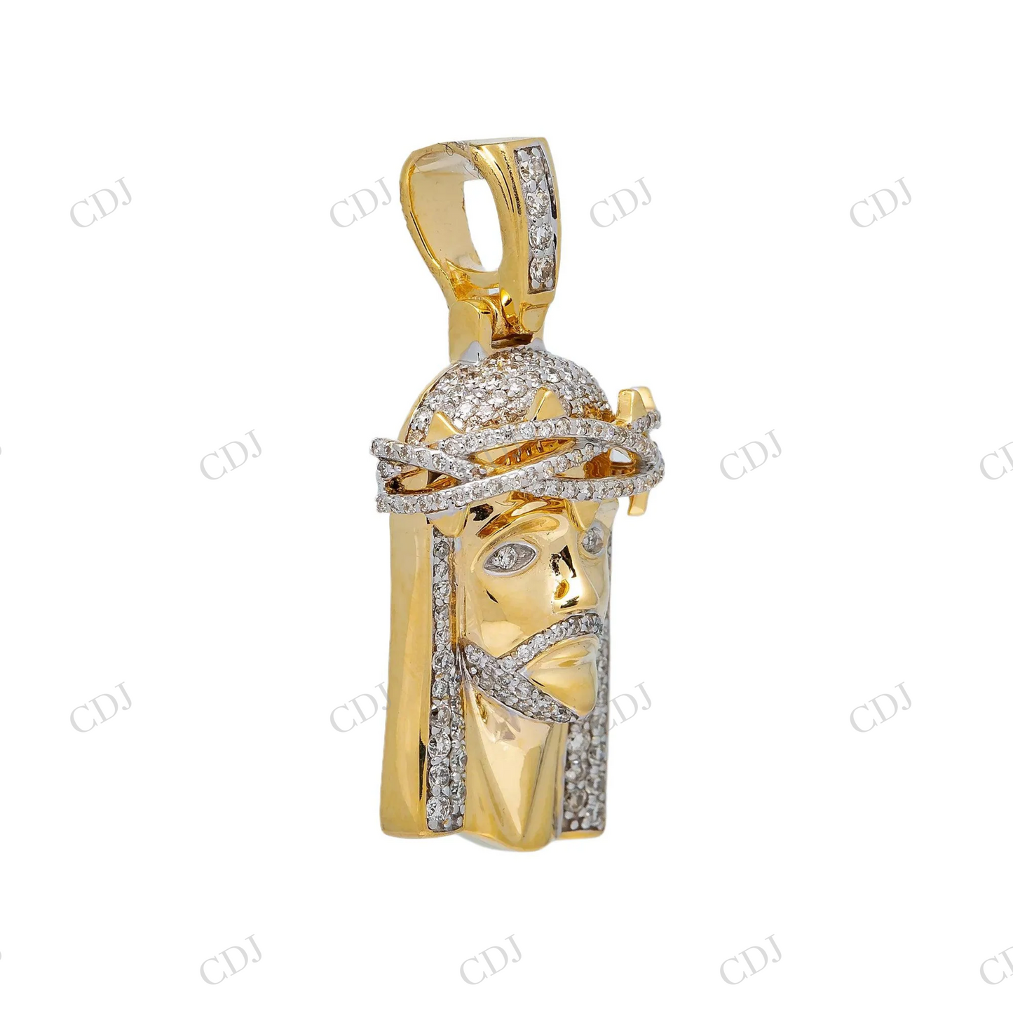Hip Hop 925 Silver jesus Face Moissanite Pendant Hip Hop Pendent customdiamjewel