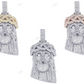 CVD Diamond Gold Cuban Style Head Jesus Hip Hop Pedant hip hop jewelry CustomDiamJewel