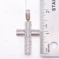Hip Hop Cross Baguette Moissanite 925 Sterling Silver Pendant Hip Hop Pendent customdiamjewel