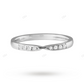 Solid Gold CVD Diamond Luxury Wedding Band