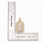 925 Silver Moissanite Baguette Diamond Rectangle Pendant Hip Hop Pendent customdiamjewel
