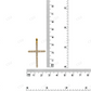Minimalist Cross Religious Moissanite 925 Silver Pendant Hip Hop Pendent customdiamjewel