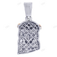 Two Tone Jesus Head Star Crown CVD Diamond Pendant hip hop jewelry CustomDiamJewel