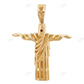 Brazilian Yellow Gold lab Grown Diamond Pendant hip hop jewelry CustomDiamJewel