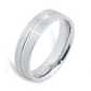 Flush Setting Lab Grown Diamond Wedding Band For Men