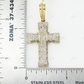 1.6" Fully Iced Out Moissanite Cross 925 Silver Pendant Hip Hop Pendent customdiamjewel