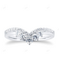 Handmade Lab Created Diamond Solid Gold Wedding Band
