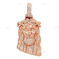 3.0 CTW Crown Of Thorn CVD Gold Jesus Pendant hip hop jewelry CustomDiamJewel