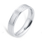 Princess Cut Flush Setting CVD Diamond Wedding Band