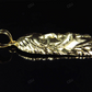 1.5 inch Yellow Gold Plain Jesus Pendant hip hop jewelry CustomDiamJewel