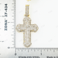 Religious 925 Silver Moissanite Cross Pendant Hip Hop Pendent customdiamjewel