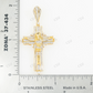 925 Silver Moissanite Jesus Piece Cross Pendant Hip Hop Pendent customdiamjewel