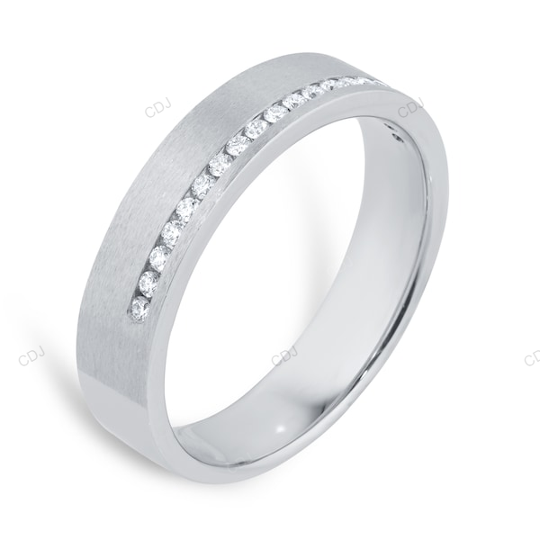 Timeless Gold Lab Created Diamond Wedding Ring