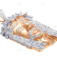 Lab Grown Diamond Jesus Face Matte Rose Gold Pendant hip hop jewelry CustomDiamJewel