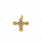 Filigree Cross Moissanite 925 Silver Pendant Hip Hop Pendent customdiamjewel
