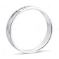 Black Onyx CVD Diamond White Gold Wedding Band