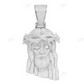 Iced Out 10K Solid Gold Lab Grown Diamond Jesus Pendant hip hop jewelry CustomDiamJewel