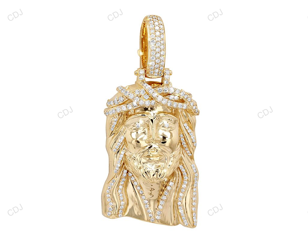 Lab Grown Diamond Personalized Gold Hip Hop Pendant hip hop jewelry CustomDiamJewel