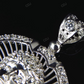 White Gold Jesus Piece Plain Pendant hip hop jewelry CustomDiamJewel