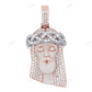 Emerald Lab Grown Diamond Jesus Customize 10K Gold Pendant hip hop jewelry CustomDiamJewel