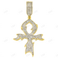 Custom Made Iced Out 925 Silver Moissanite Cross Pendant Hip Hop Pendent customdiamjewel