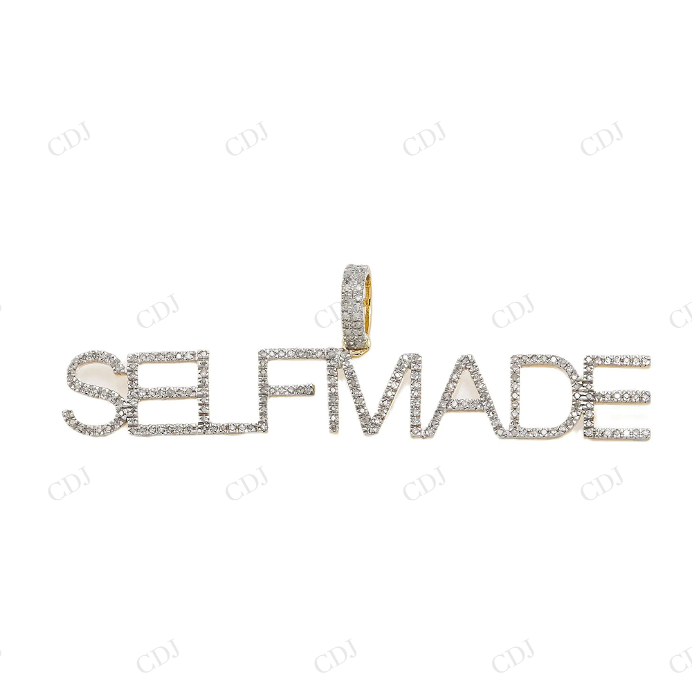 Personalized Name Moissanite 925 Silver Hip Hop Pendant Hip Hop Pendent customdiamjewel