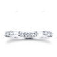 White Gold Lab Grown Diamond Wedding Band For Every Day