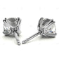 White Gold Lab Grown Diamond Stud Earring For Everyday