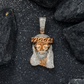 Hip Hop Jesus Face 925 Silver Moissanite Pendant Hip Hop Pendent customdiamjewel