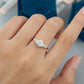 2.00 CTW Round Cut Lab-Grown Diamond Cluster Ring