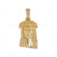 1.03 CTW Rapper Style 925 Silver Moissanite Jesus Head Pendant Hip Hop Pendent customdiamjewel