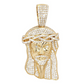 Lab Grown Diamond Gold Jesus Iced Out Handmade Pendant hip hop jewelry CustomDiamJewel