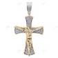 Jesus Crucifix Lab Grown Diamond Gold Wholesale Jesus Pendant hip hop jewelry CustomDiamJewel