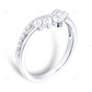 Handmade Lab Created Diamond Solid Gold Wedding Band