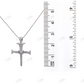 925 Silver Moissanite Customized Cross Pendant Hip Hop Pendent customdiamjewel