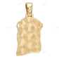 Crowned Jesus Head Lab Grown Diamond Gold Customize Pendant hip hop jewelry CustomDiamJewel