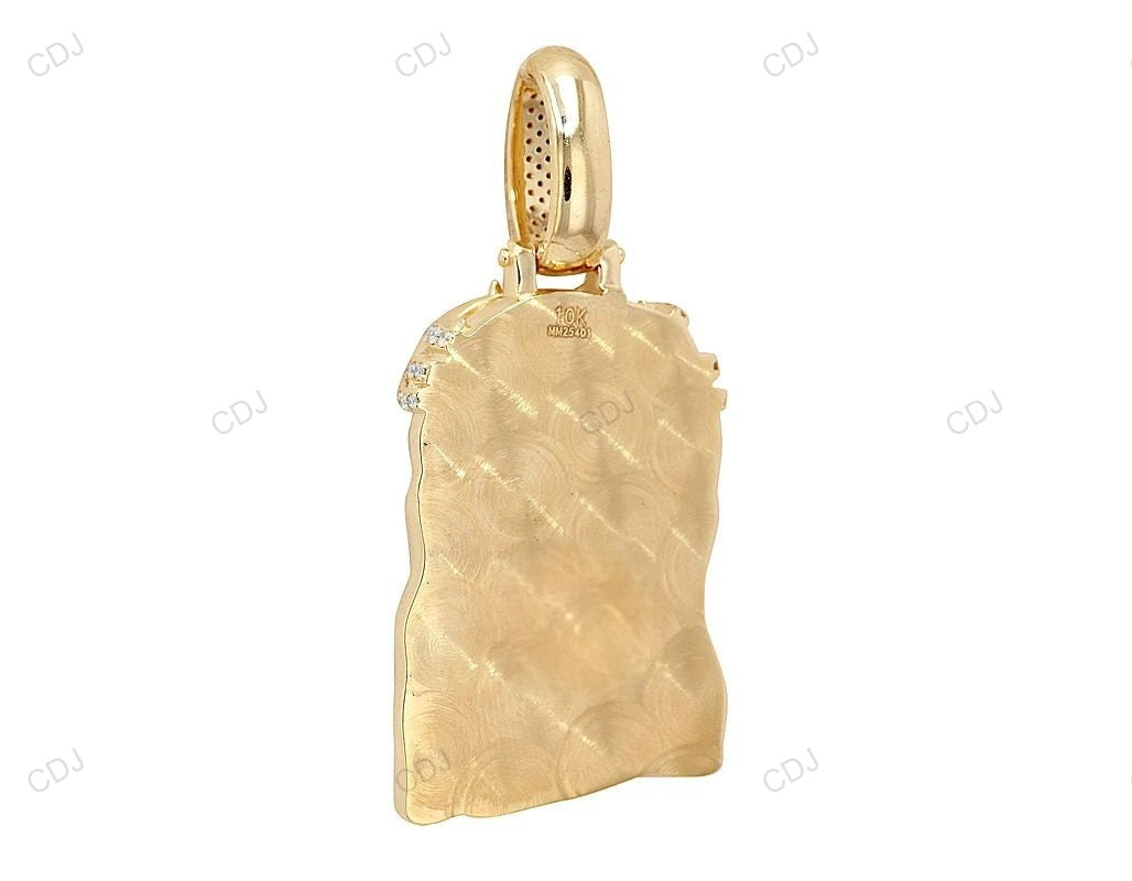 Lab Grown Diamond Personalized Gold Hip Hop Pendant hip hop jewelry CustomDiamJewel