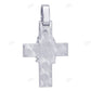 Jesus Cross Lab Grown Diamond Gold Handmade Pendant hip hop jewelry CustomDiamJewel