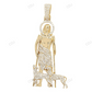 1.15 CTW Saint Lazarus CVD Diamond Hip Hop Pendant hip hop jewelry CustomDiamJewel