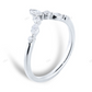 Minimalist Gold Wedding Band Featuring Lab Grown Diamonds