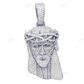 Jesus Crown Thorn White Gold CVD Diamond Iced Out Pendant hip hop jewelry CustomDiamJewel
